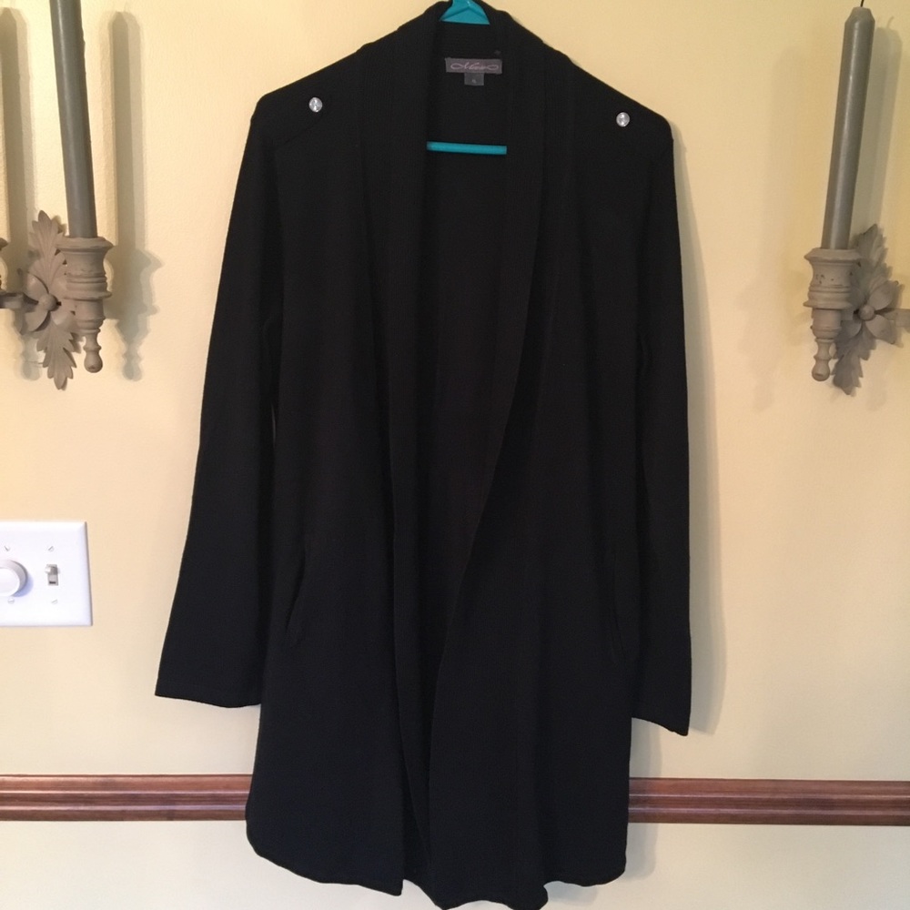 Metric Cardigan Sweater, open front